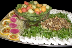 Some crazy salad Stuart created