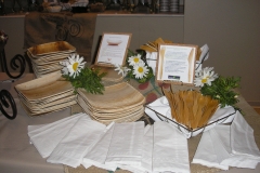 Breakfast Buffet with Eco-Friendly Serviceware