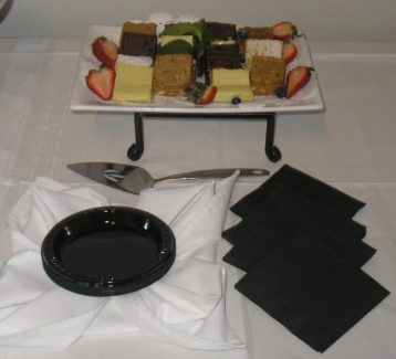 A plate of food on top of a table.